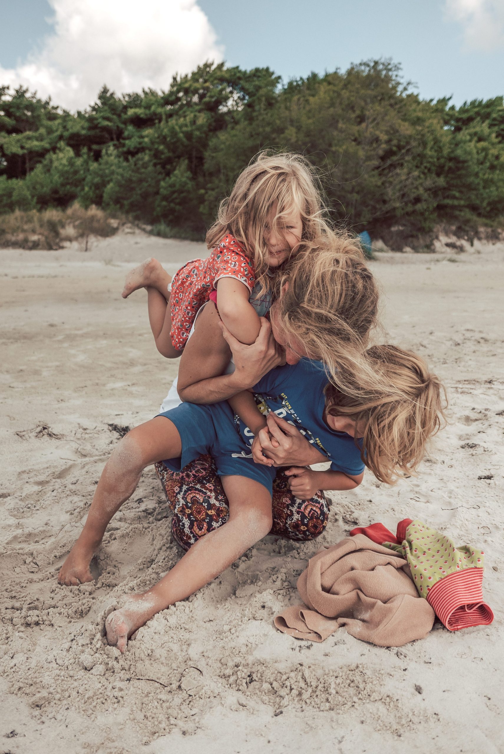 Familienfoto - Bornholm Momente - Dueodde Strand