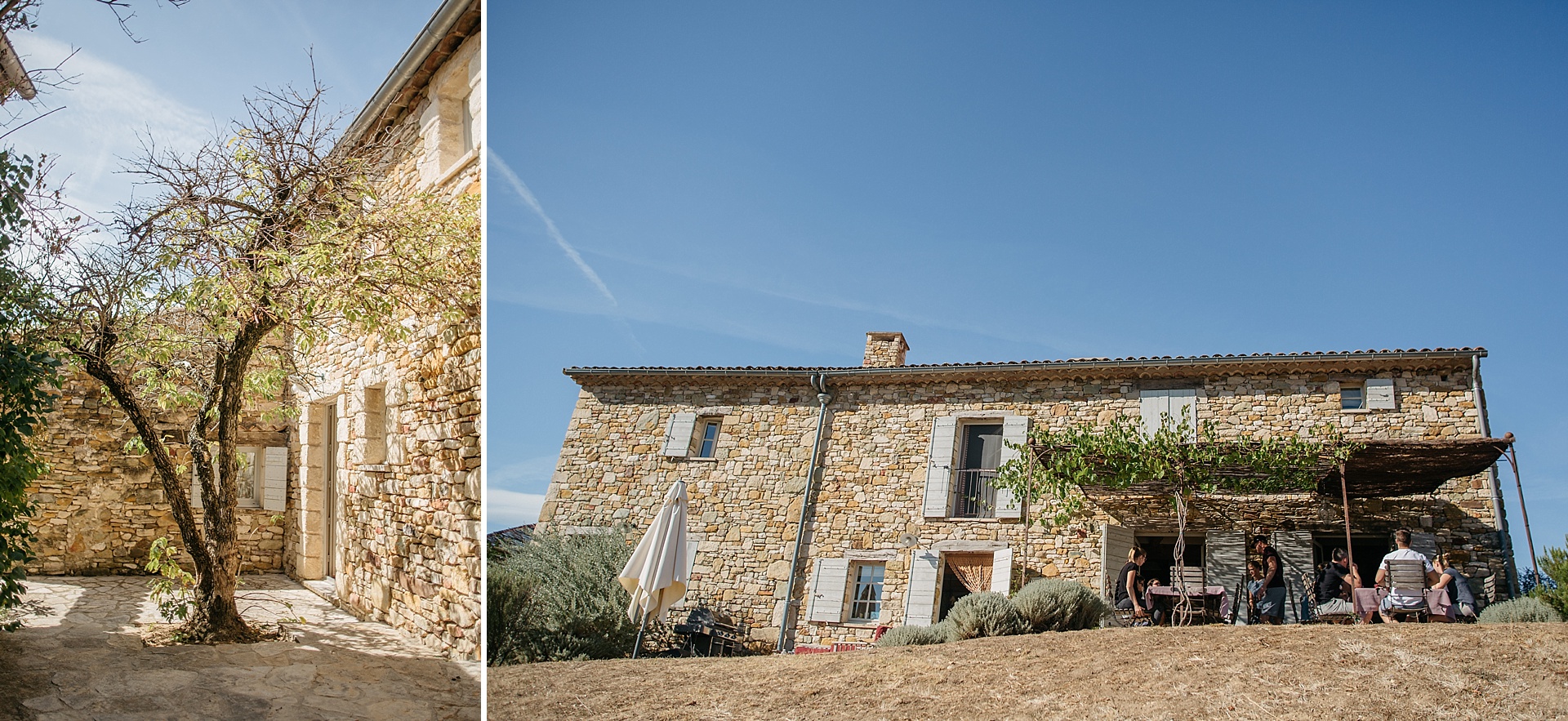 Traumhafte Hochzeit in der Provence. Hameau de Cournille.