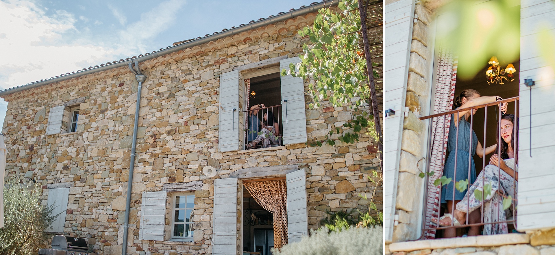 Traumhafte Hochzeit in der Provence. Getting Ready.