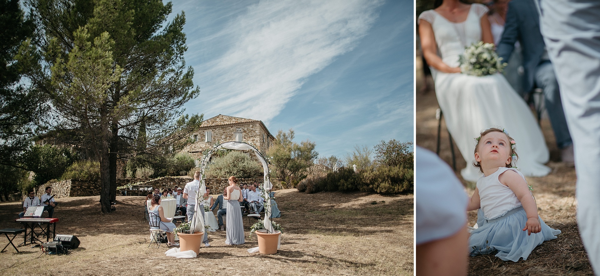 Traumhafte Hochzeit in der Provence.