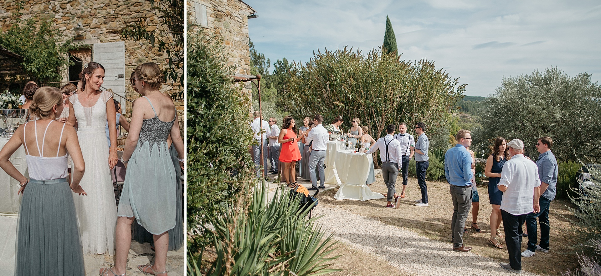 Traumhafte Hochzeit in der Provence. Sonnige Stunden und Musik zum Chillen. MYNONZO