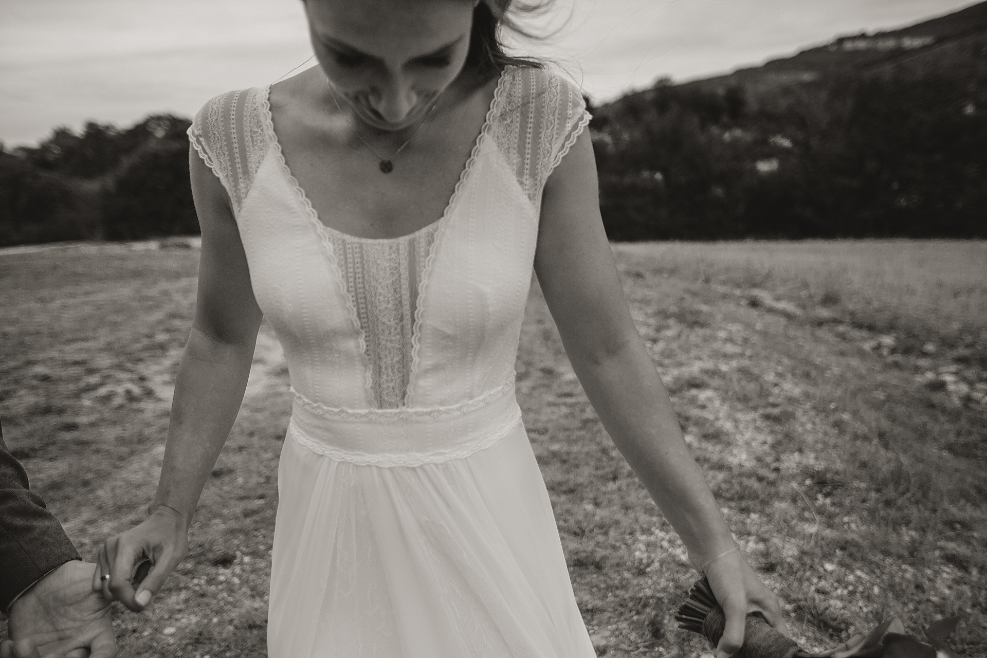 Traumhafte Hochzeit in der Provence. Brautpaarshooting.