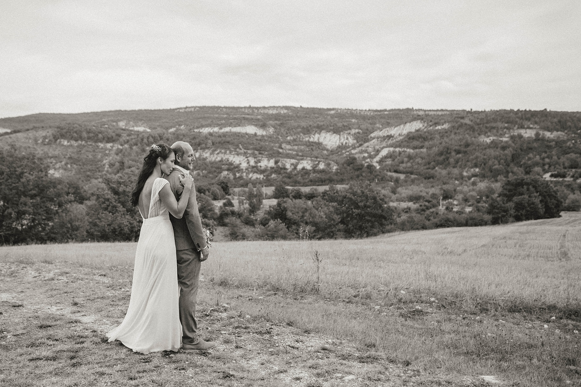 Traumhafte Hochzeit in der Provence. Brautpaarshooting.