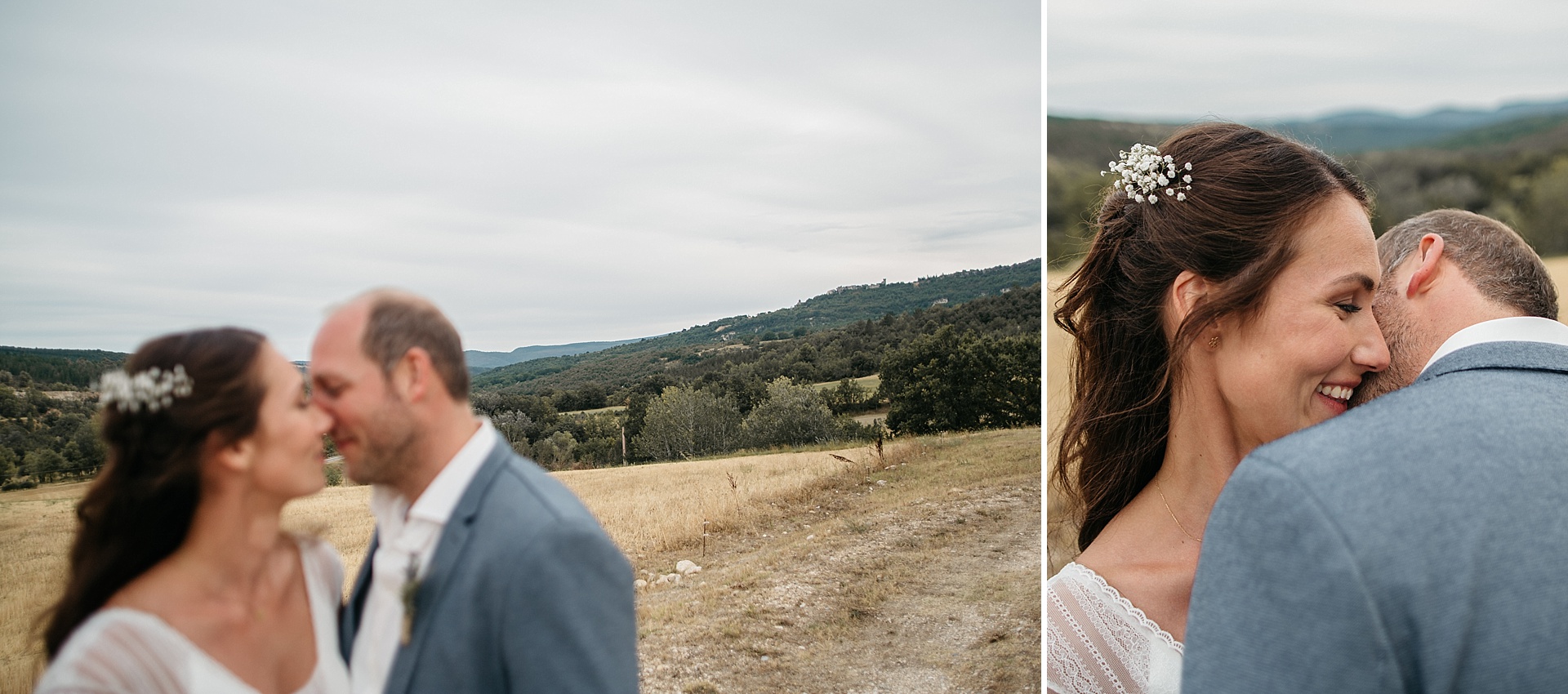 Traumhafte Hochzeit in der Provence. Brautpaarshooting.