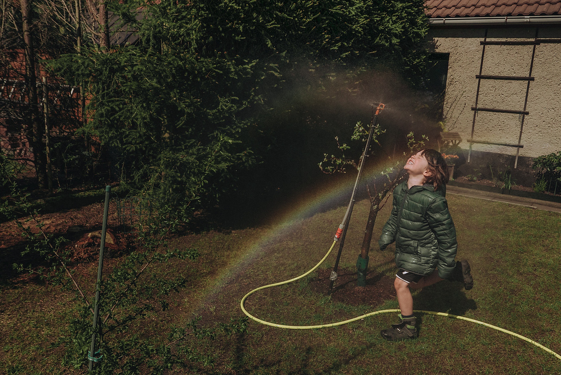 unter dem Regenbogen