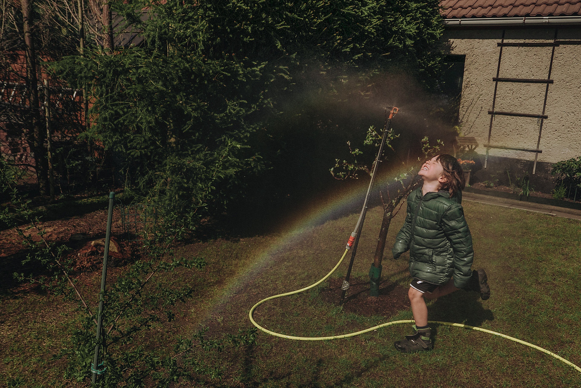 unter dem Regenbogen