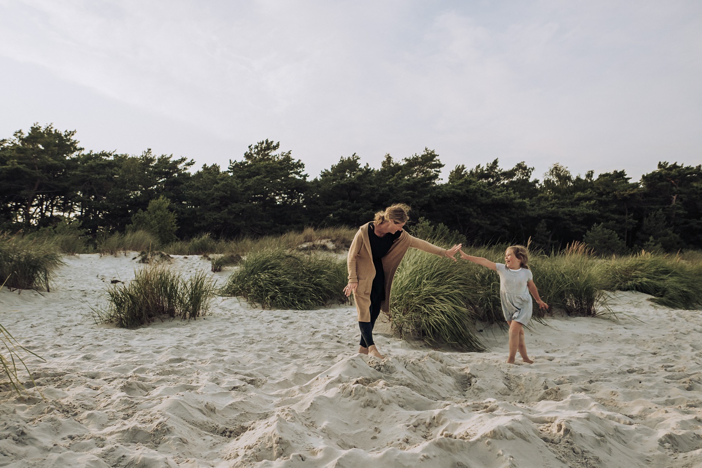 Familienzeit am Meer, Camping auf Bornholm, Familienfotos, Daniel Zube