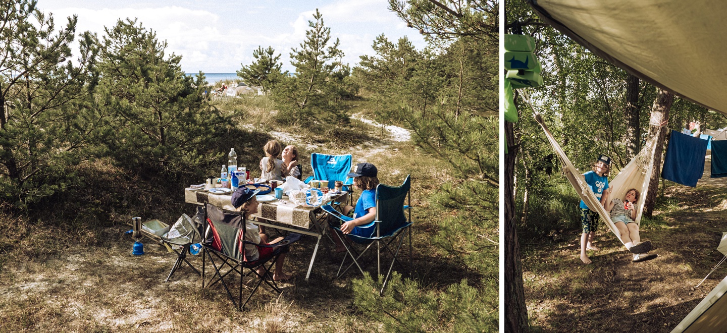 Familienzeit am Meer, Camping auf Bornholm, Familienfotos, Daniel Zube