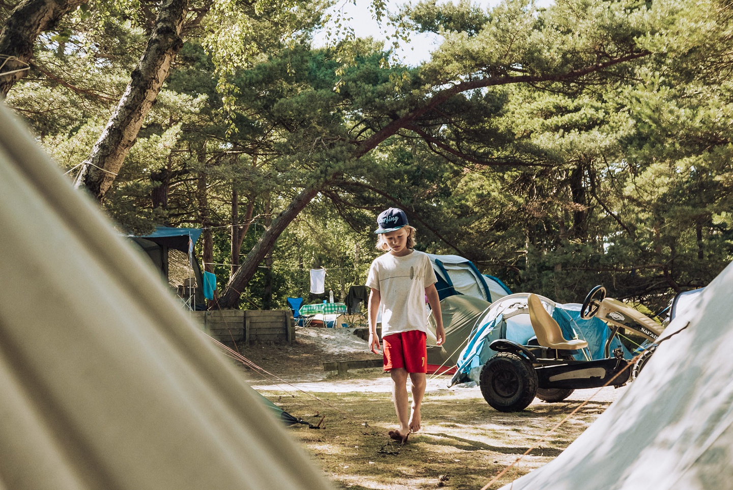 Familienzeit am Meer, Camping auf Bornholm, Familienfotos, Daniel Zube