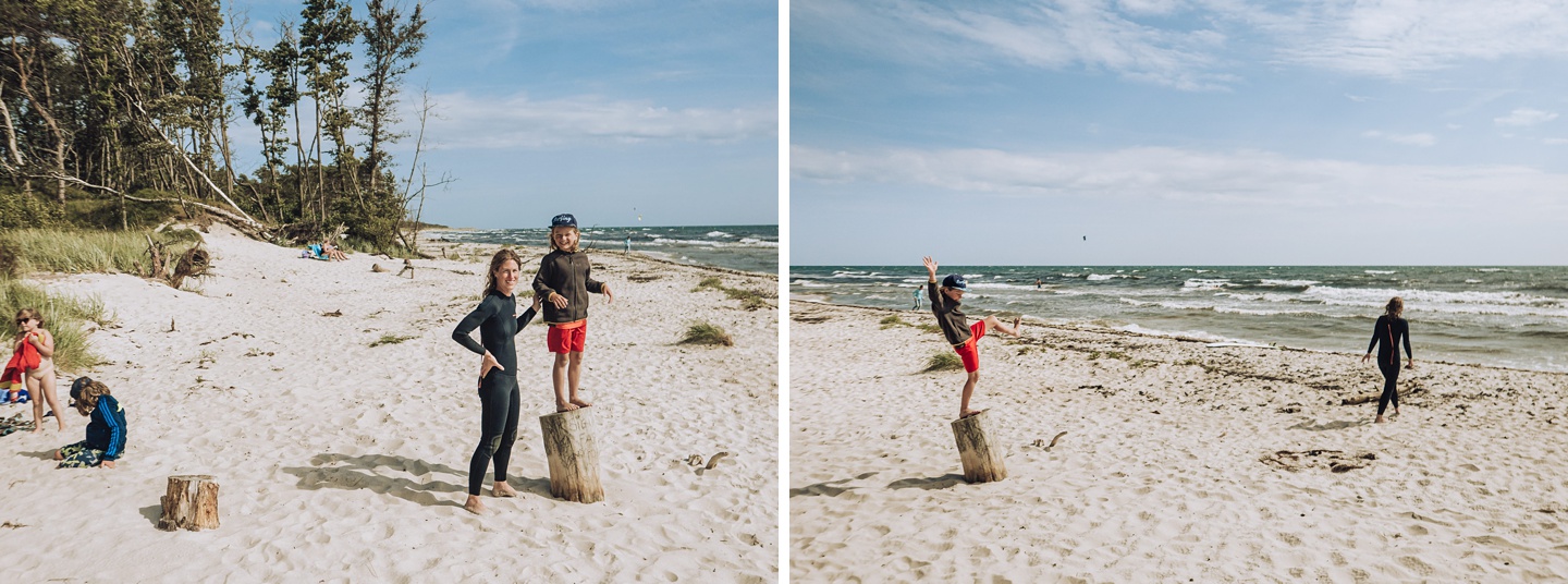 Familienzeit am Meer, Camping auf Bornholm, Familienfotos, Daniel Zube