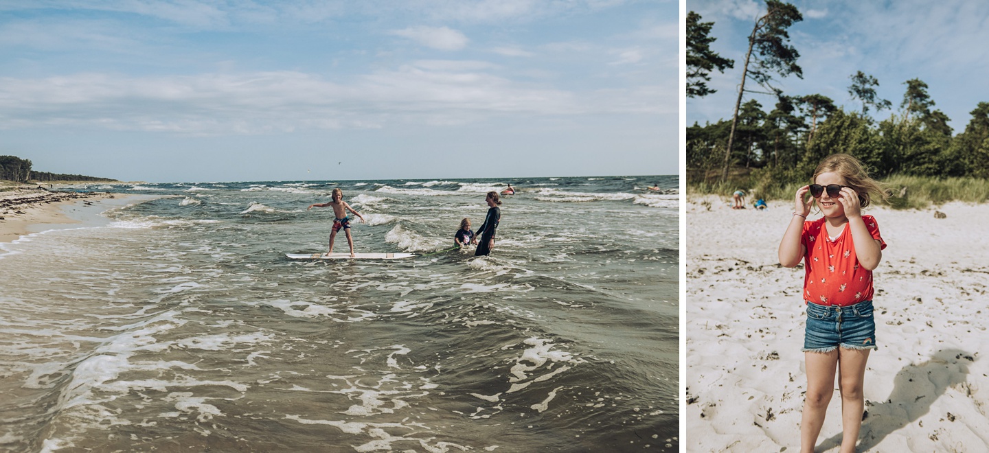 Familienzeit am Meer, Camping auf Bornholm, Familienfotos, Daniel Zube