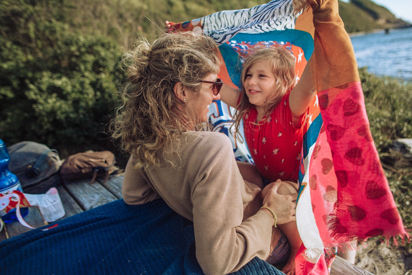 Familienzeit am Meer, Camping auf Bornholm, Familienfotos, Daniel Zube