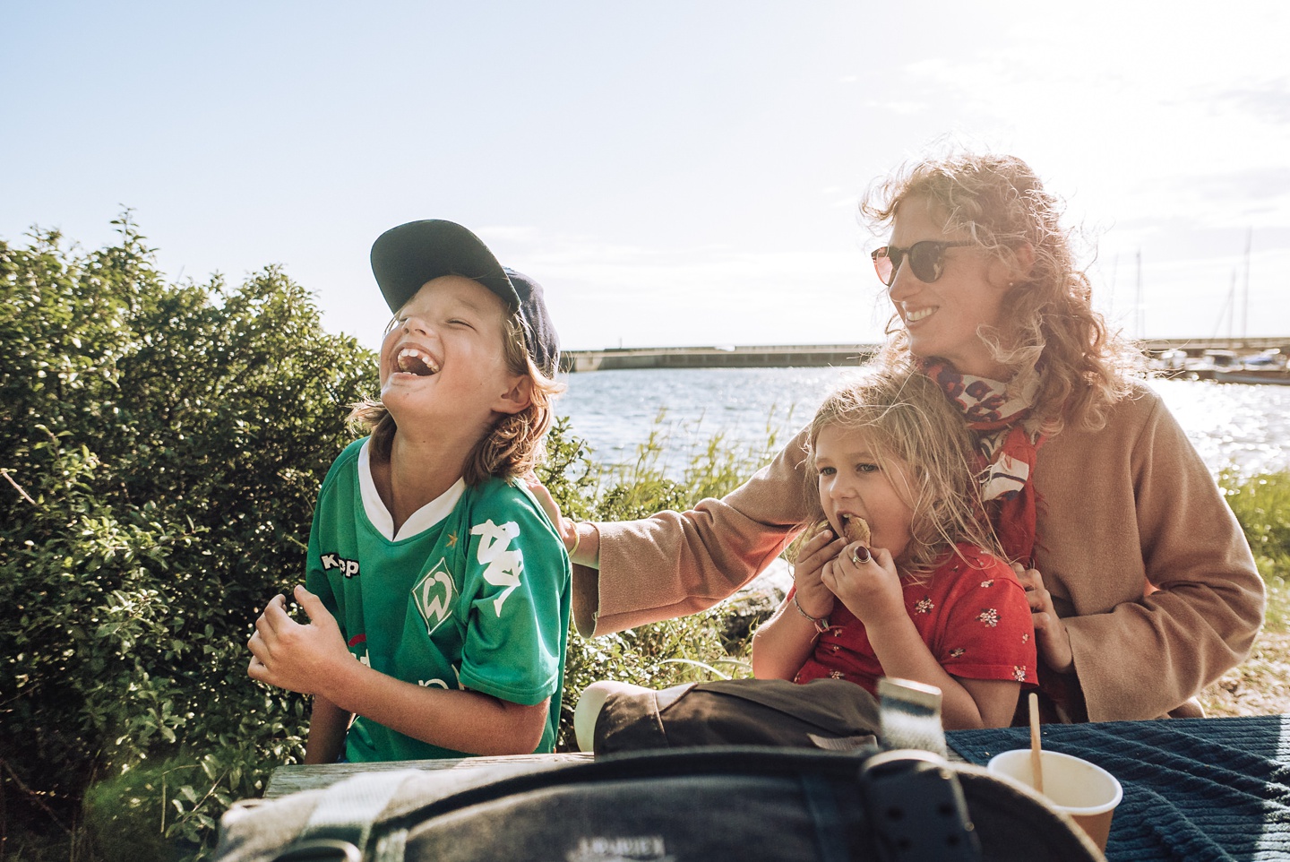 Familienzeit am Meer, Camping auf Bornholm, Familienfotos, Daniel Zube