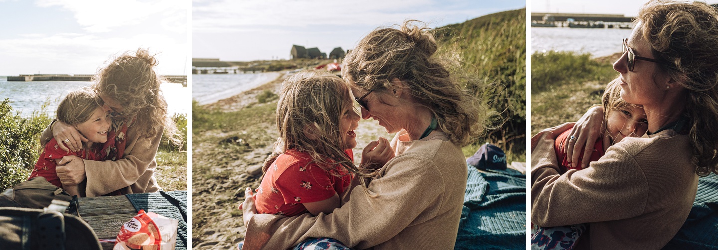 Familienzeit am Meer, Camping auf Bornholm, Familienfotos, Daniel Zube