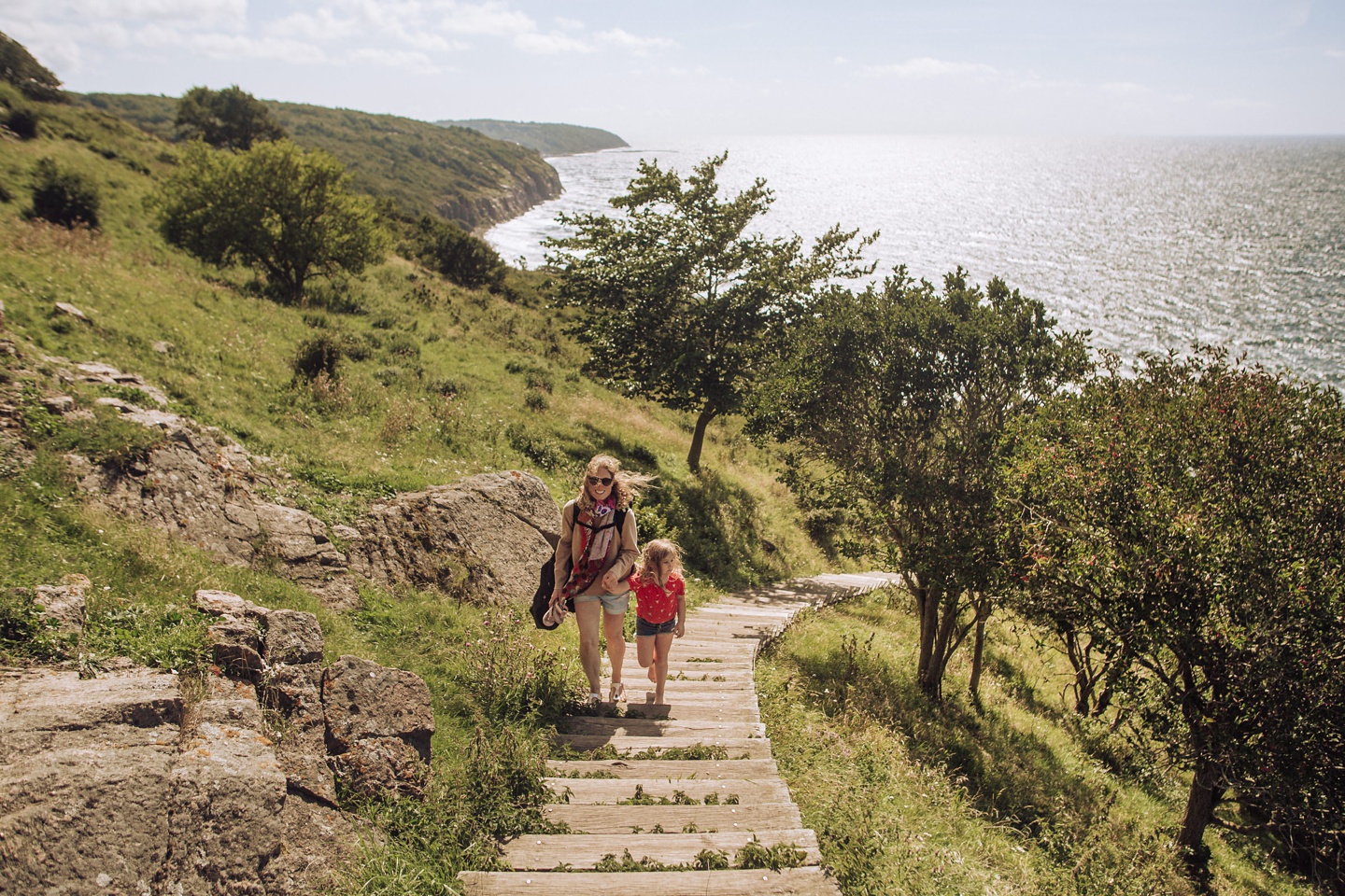 Familienzeit am Meer, Camping auf Bornholm, Familienfotos, Daniel Zube