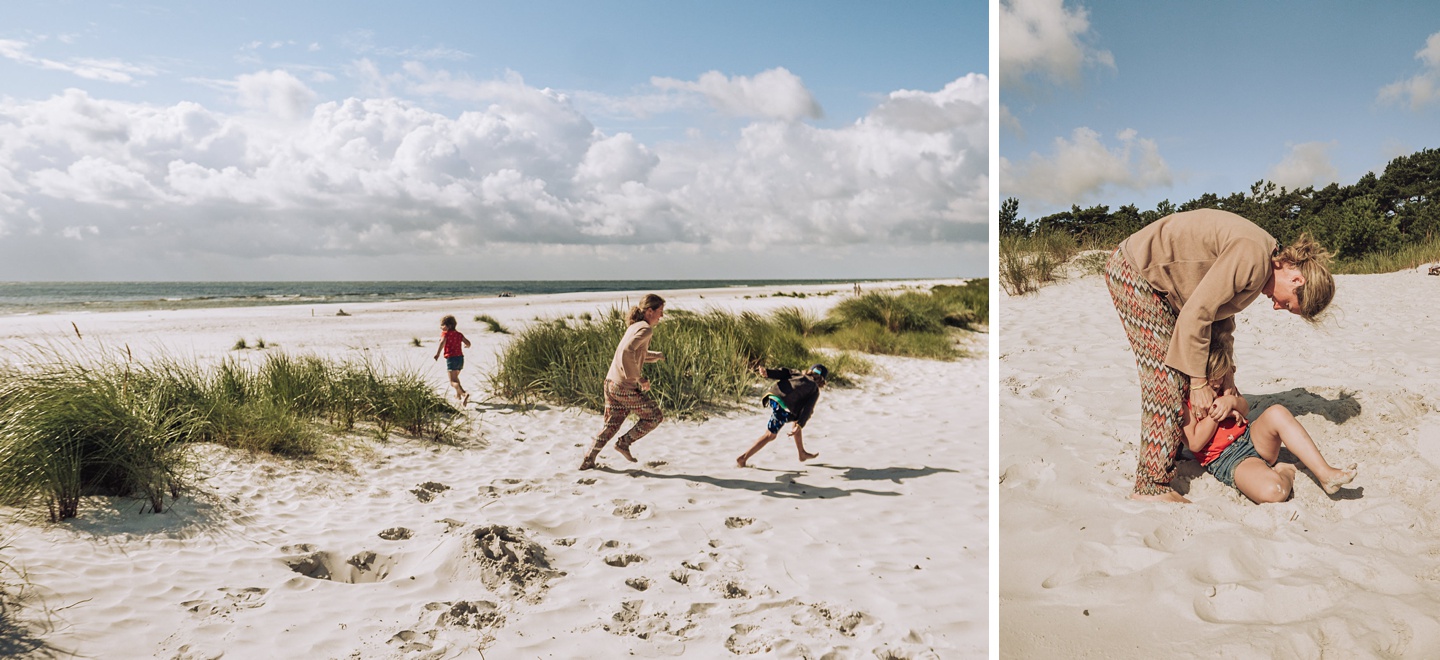 Familienzeit am Meer, Camping auf Bornholm, Familienfotos, Daniel Zube