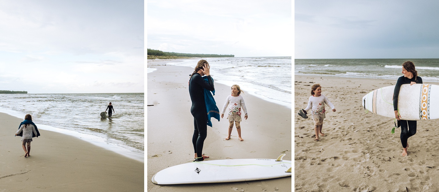 Familienzeit am Meer, Camping auf Bornholm, Familienfotos, Daniel Zube