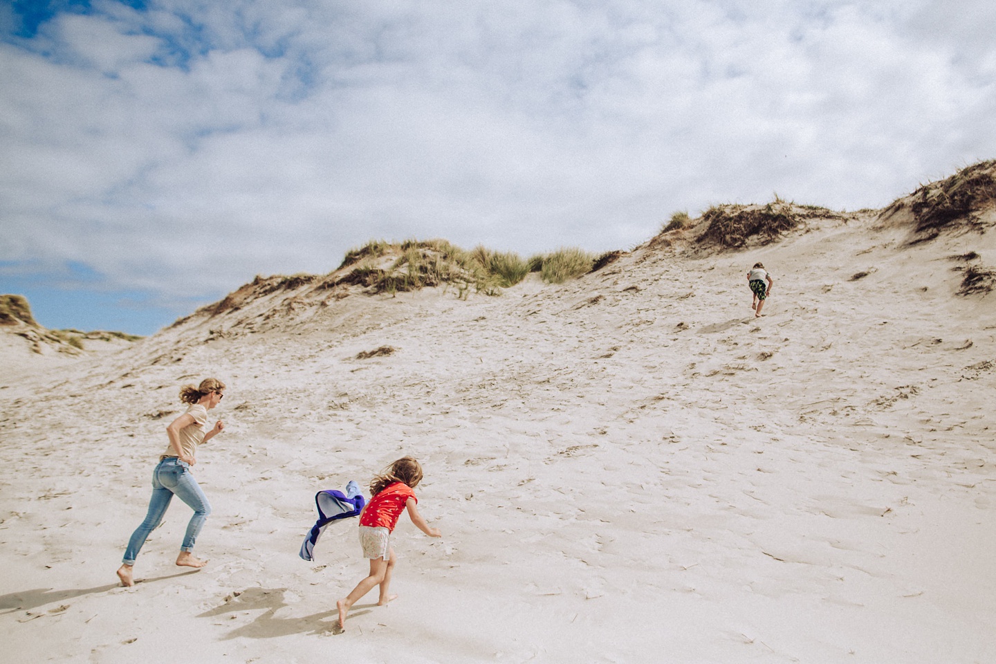 Familienzeit am Meer, Camping auf Bornholm, Familienfotos, Daniel Zube