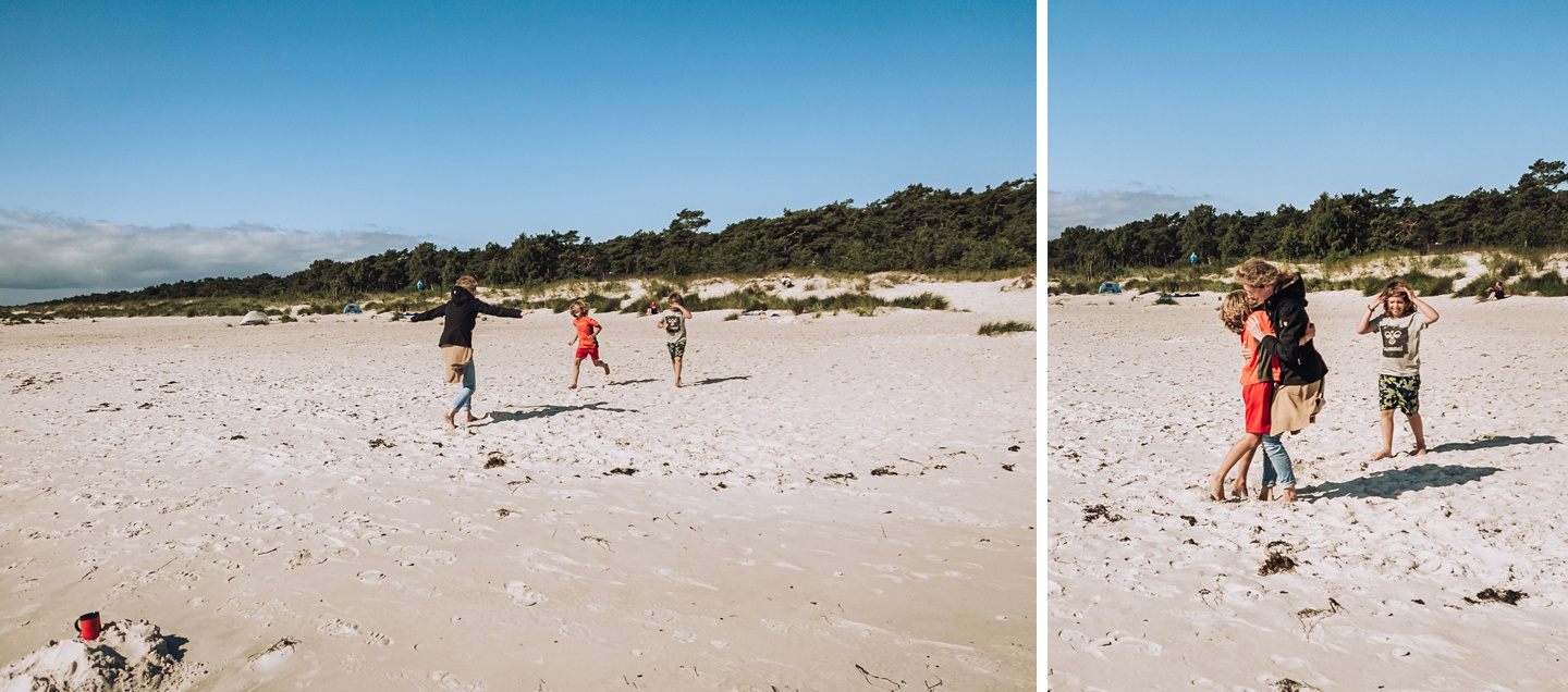 Familienzeit am Meer, Camping auf Bornholm, Familienfotos, Daniel Zube