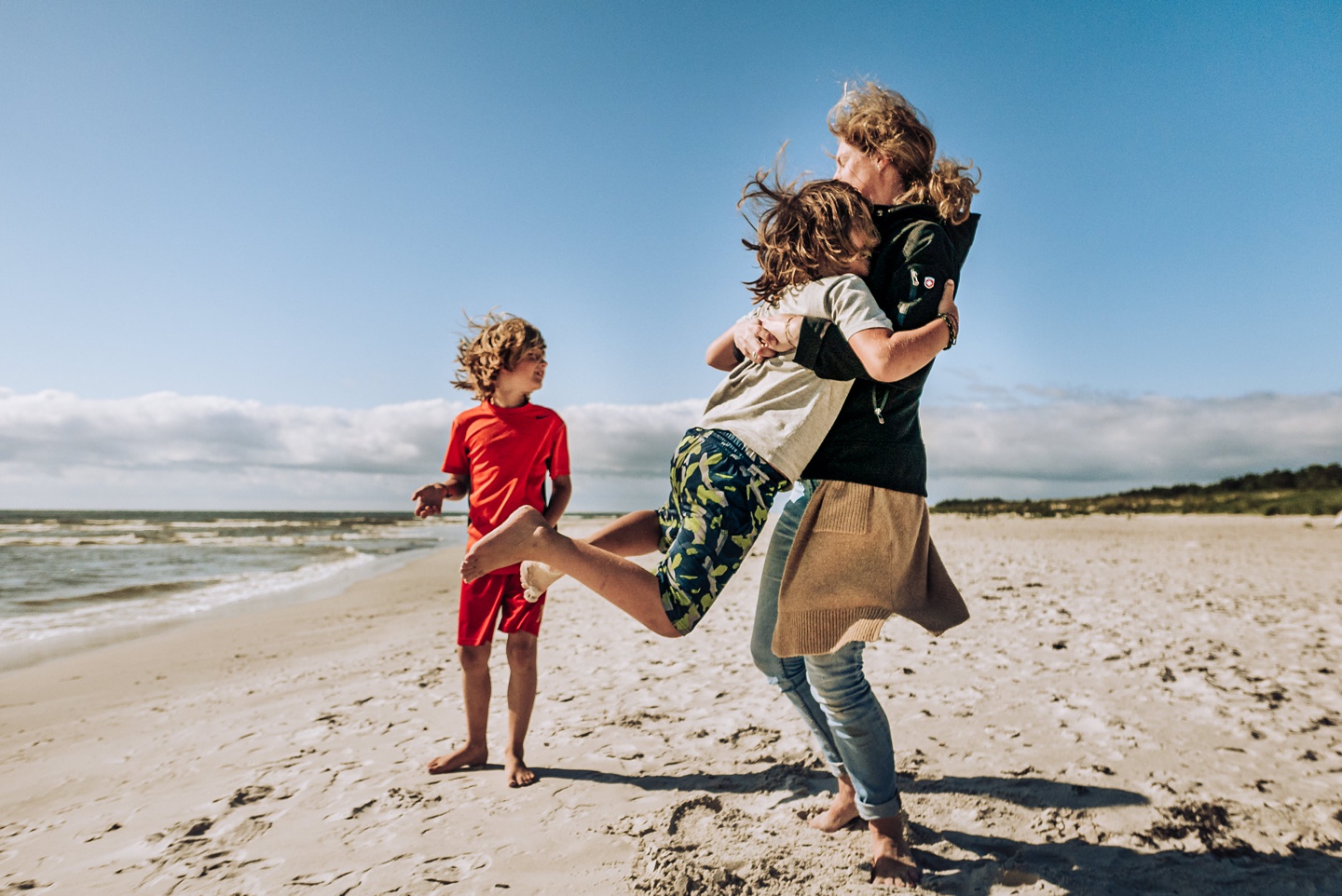 Familienzeit am Meer, Camping auf Bornholm, Familienfotos, Daniel Zube