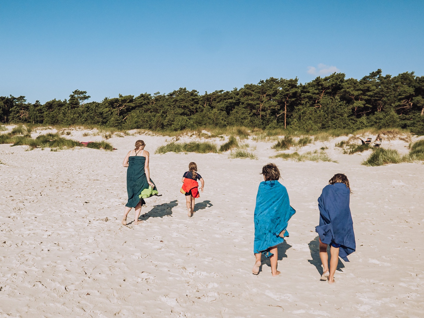 Familienzeit am Meer, Camping auf Bornholm, Familienfotos, Daniel Zube