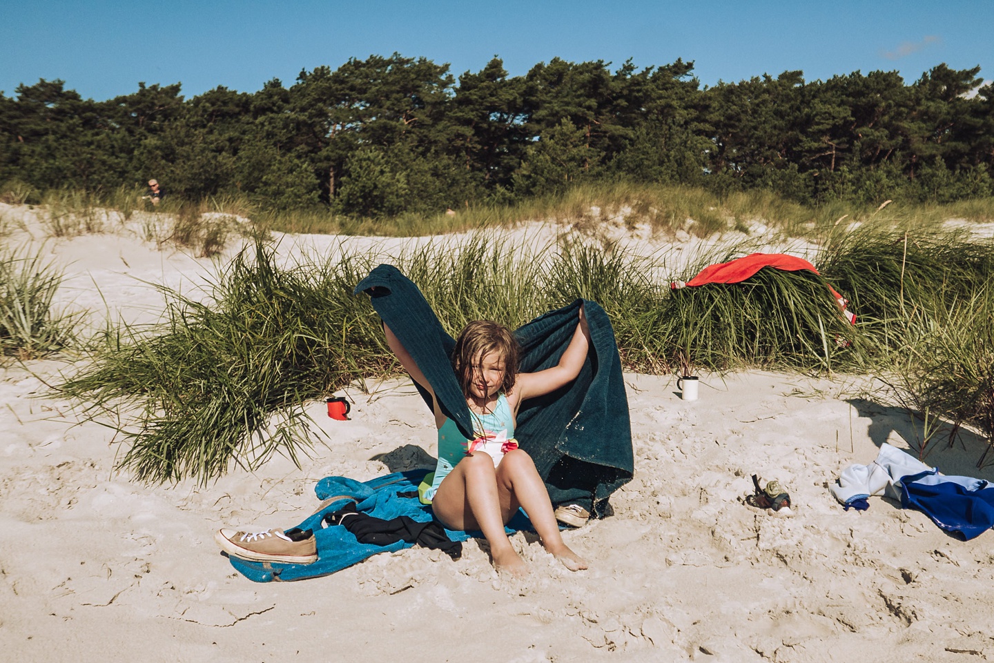 Familienzeit am Meer, Camping auf Bornholm, Familienfotos, Daniel Zube